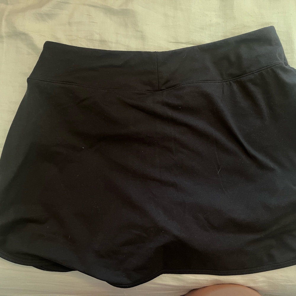 Black nike tennis skirt, size small